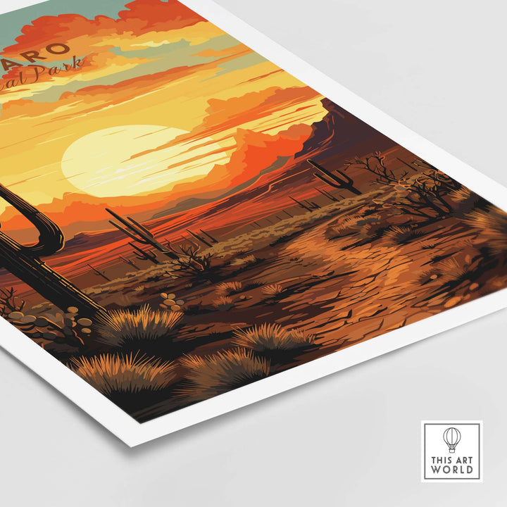 Saguaro Print