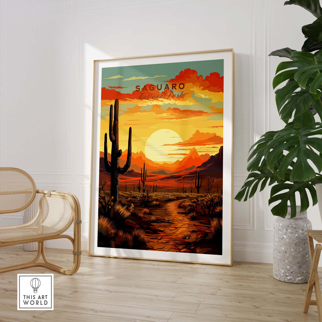 Saguaro Print