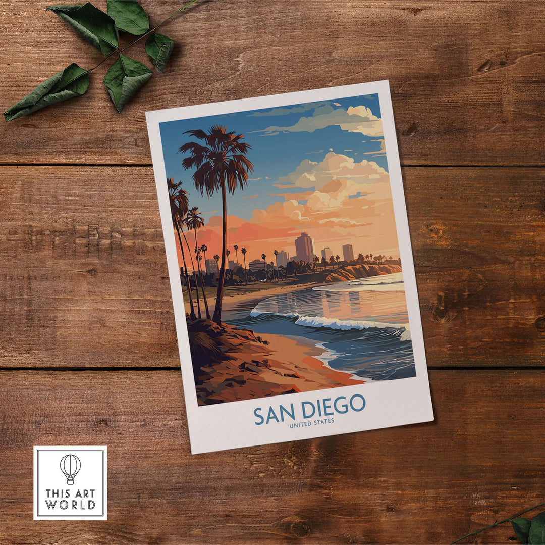 San Diego Wall Art