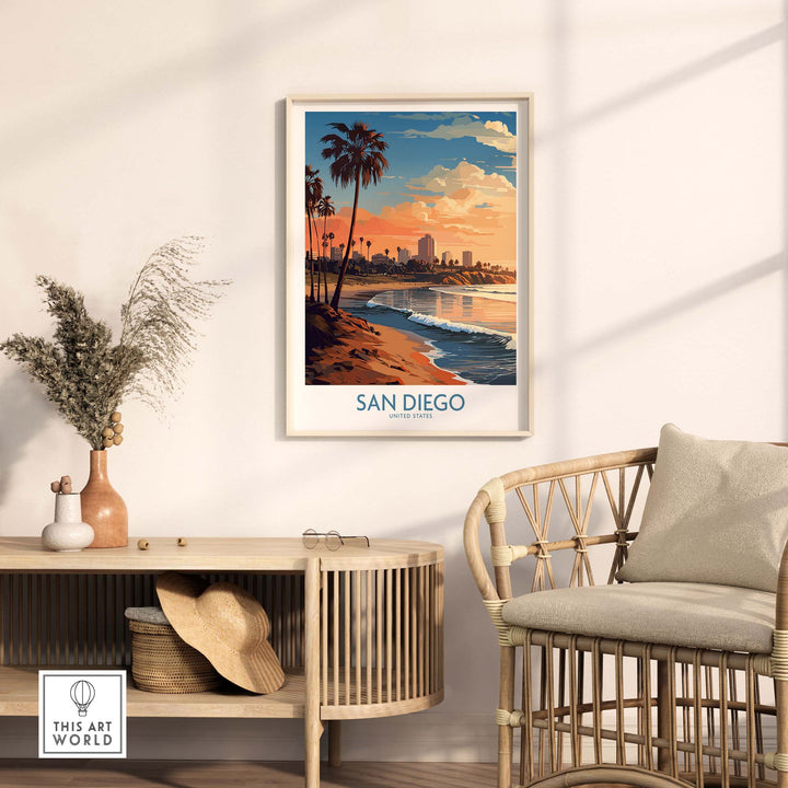 San Diego Wall Art