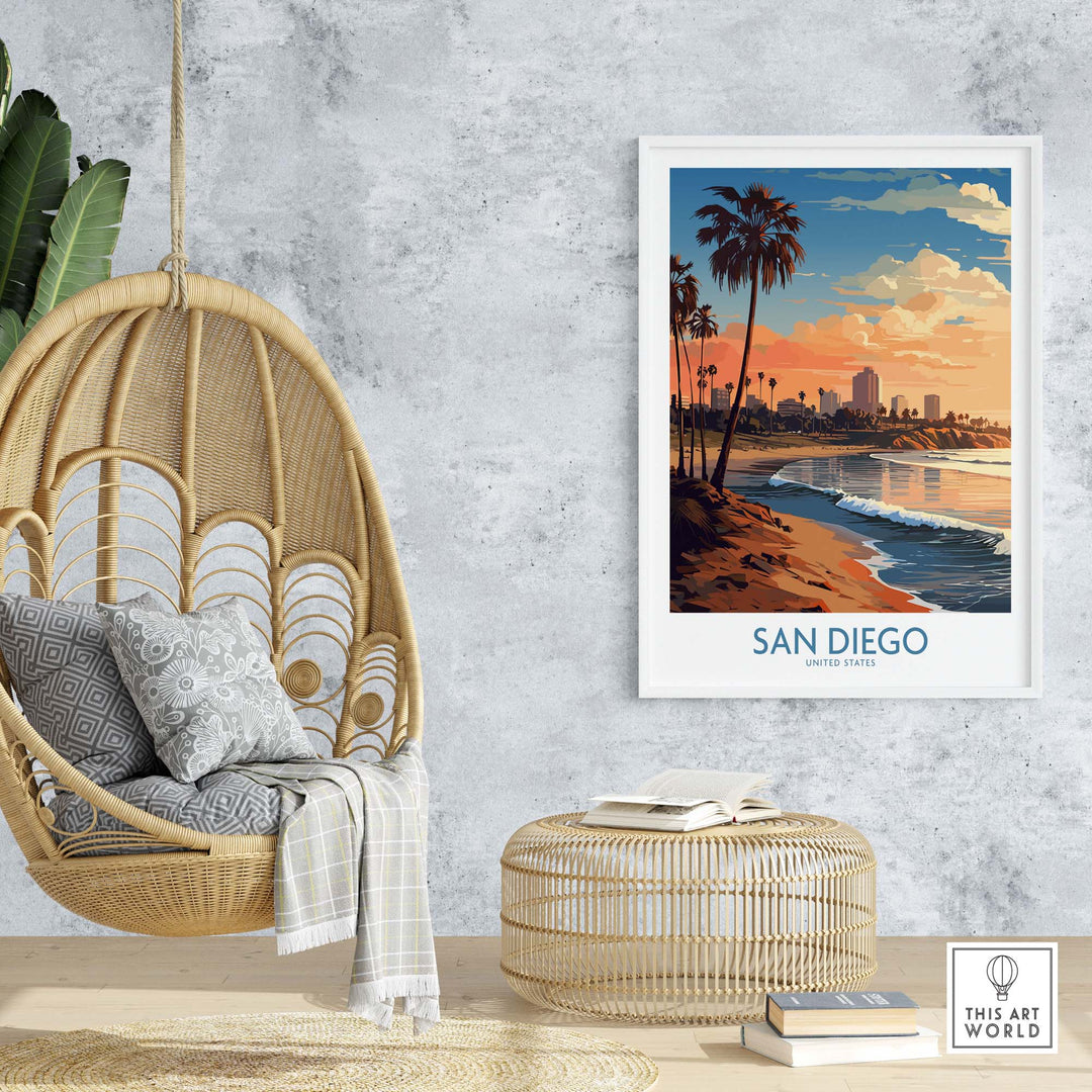 San Diego Wall Art