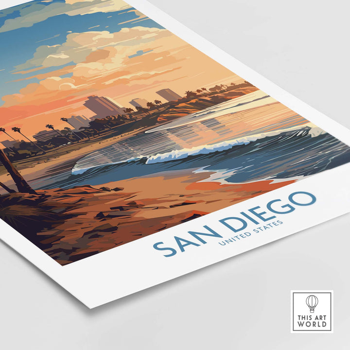 San Diego Wall Art