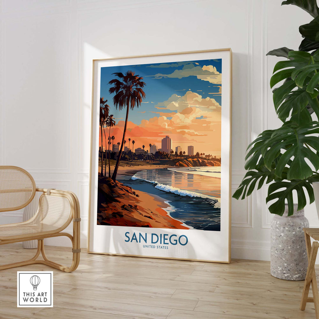 San Diego Wall Art
