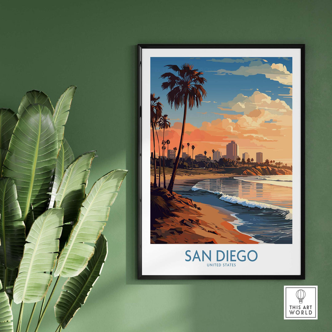 San Diego Wall Art