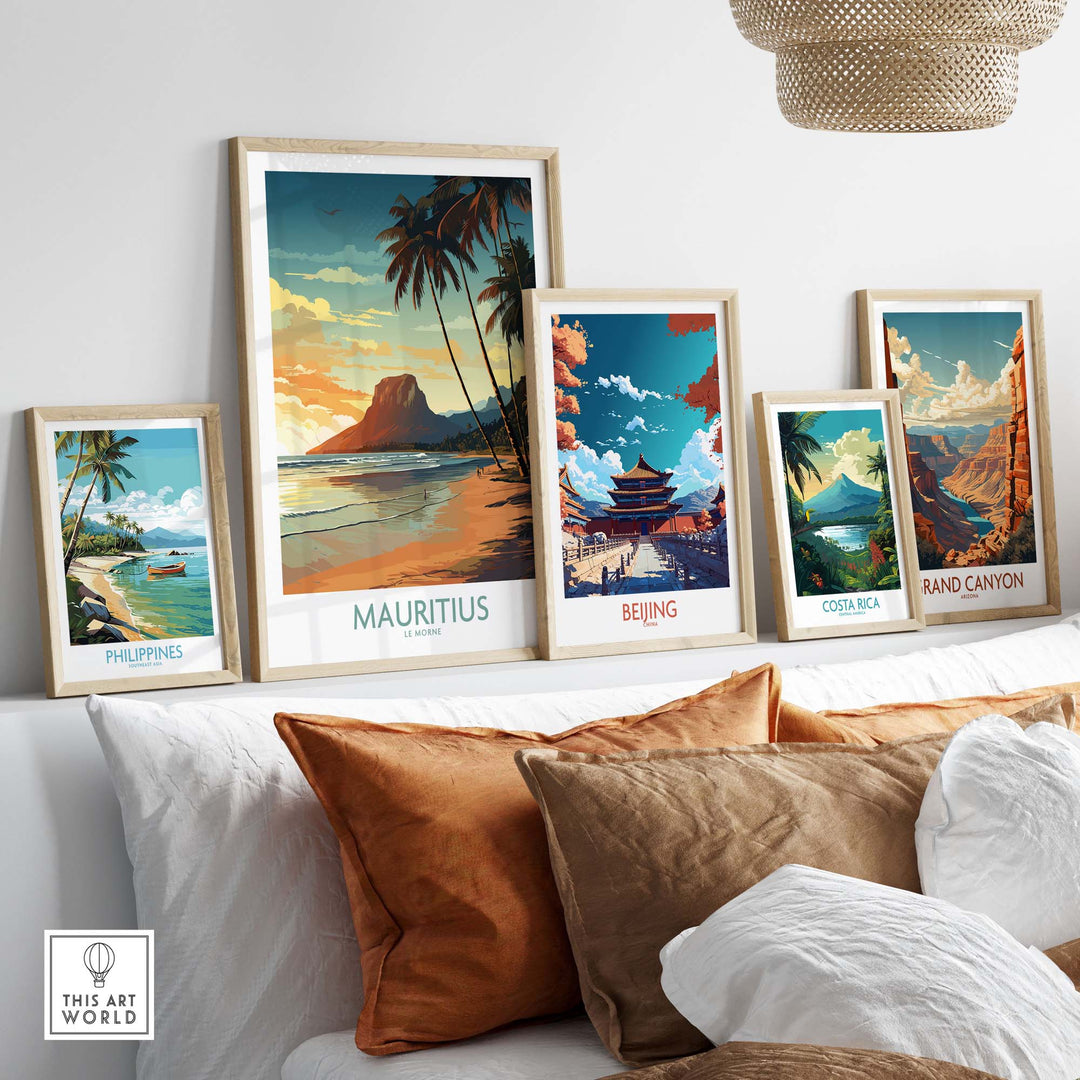 Mauritius Le Morne Print