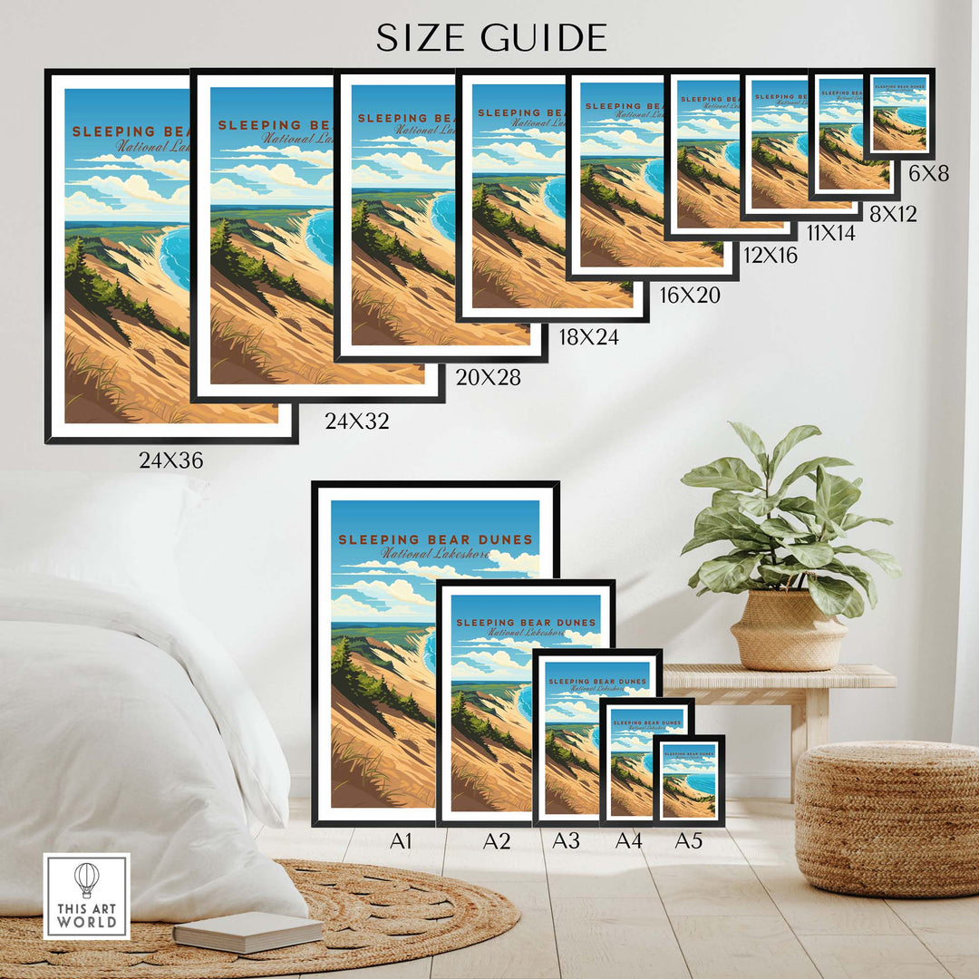 Sleeping Bear Dunes Poster