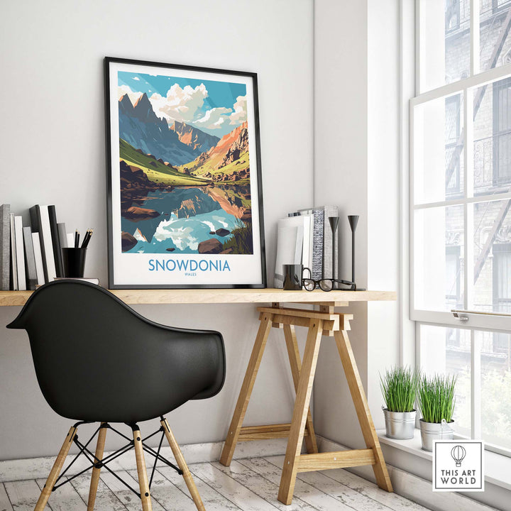 Snowdonia Poster National Park