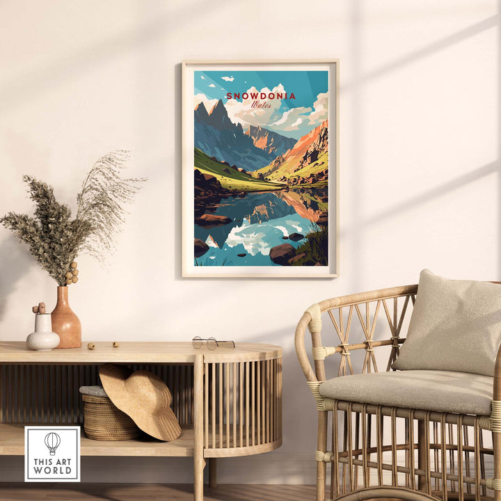 Snowdonia Print National Park