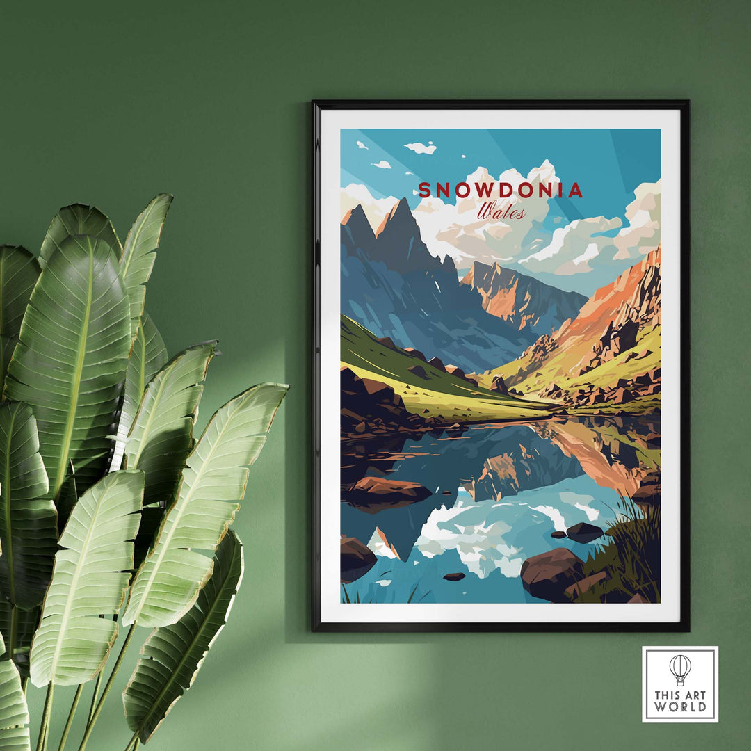Snowdonia Print National Park
