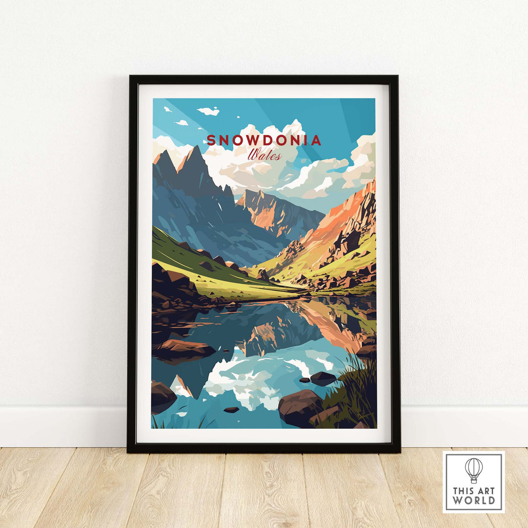 Snowdonia Print National Park