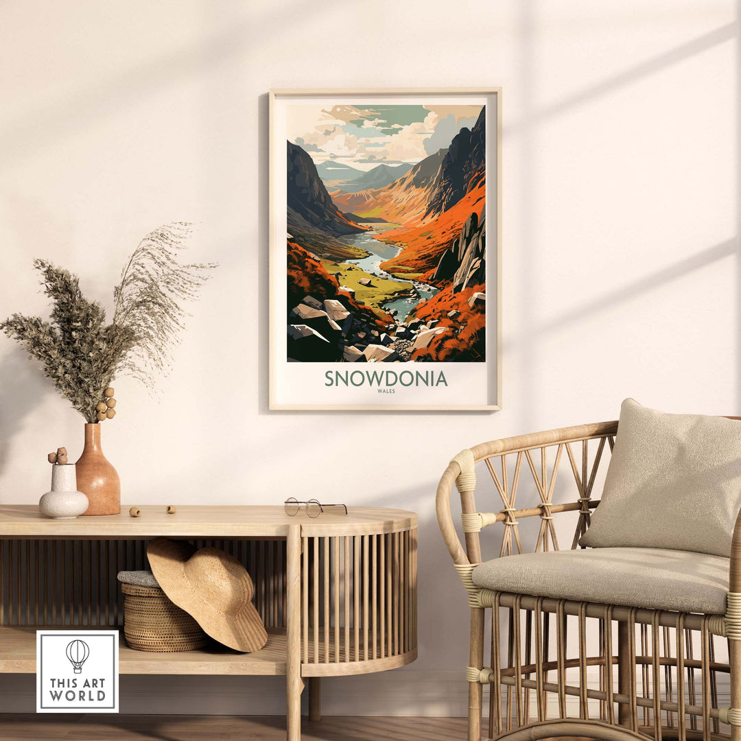Snowdonia Wales Poster