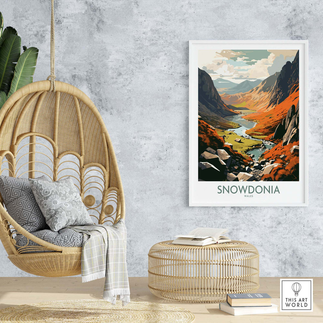 Snowdonia Wales Poster