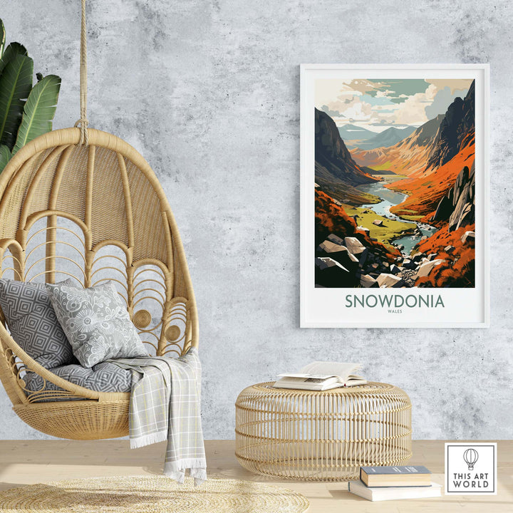 Snowdonia Wales Poster