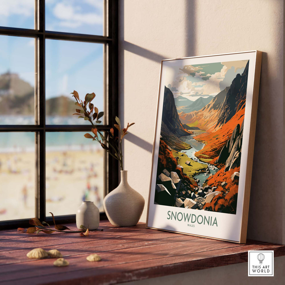 Snowdonia Wales Poster