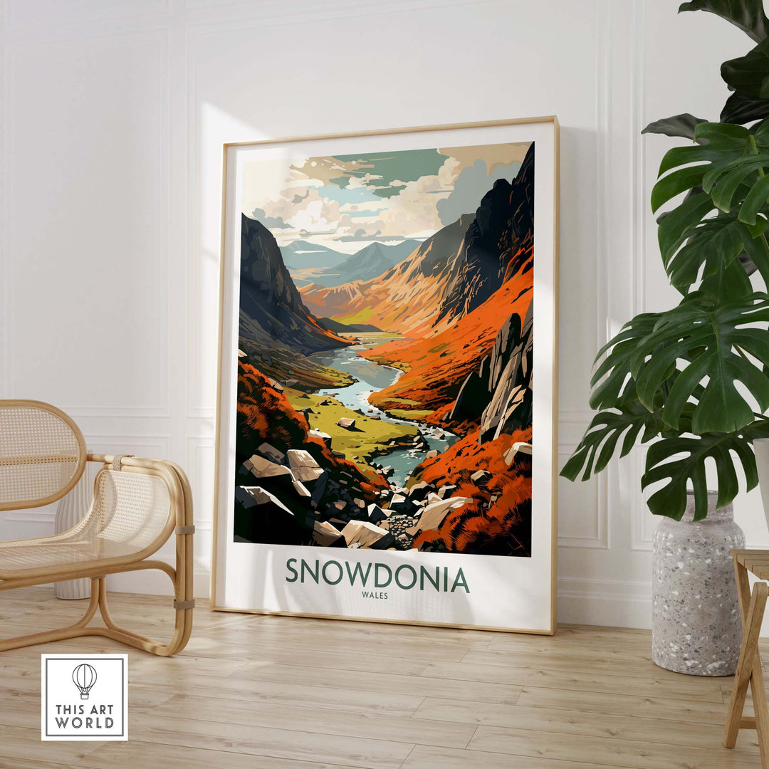 Snowdonia Wales Poster