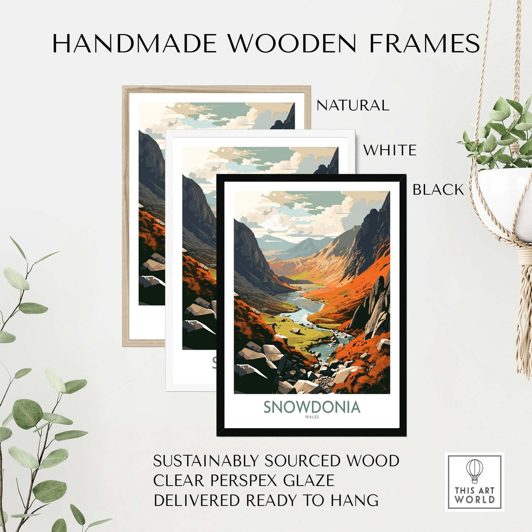 Snowdonia Wales Poster