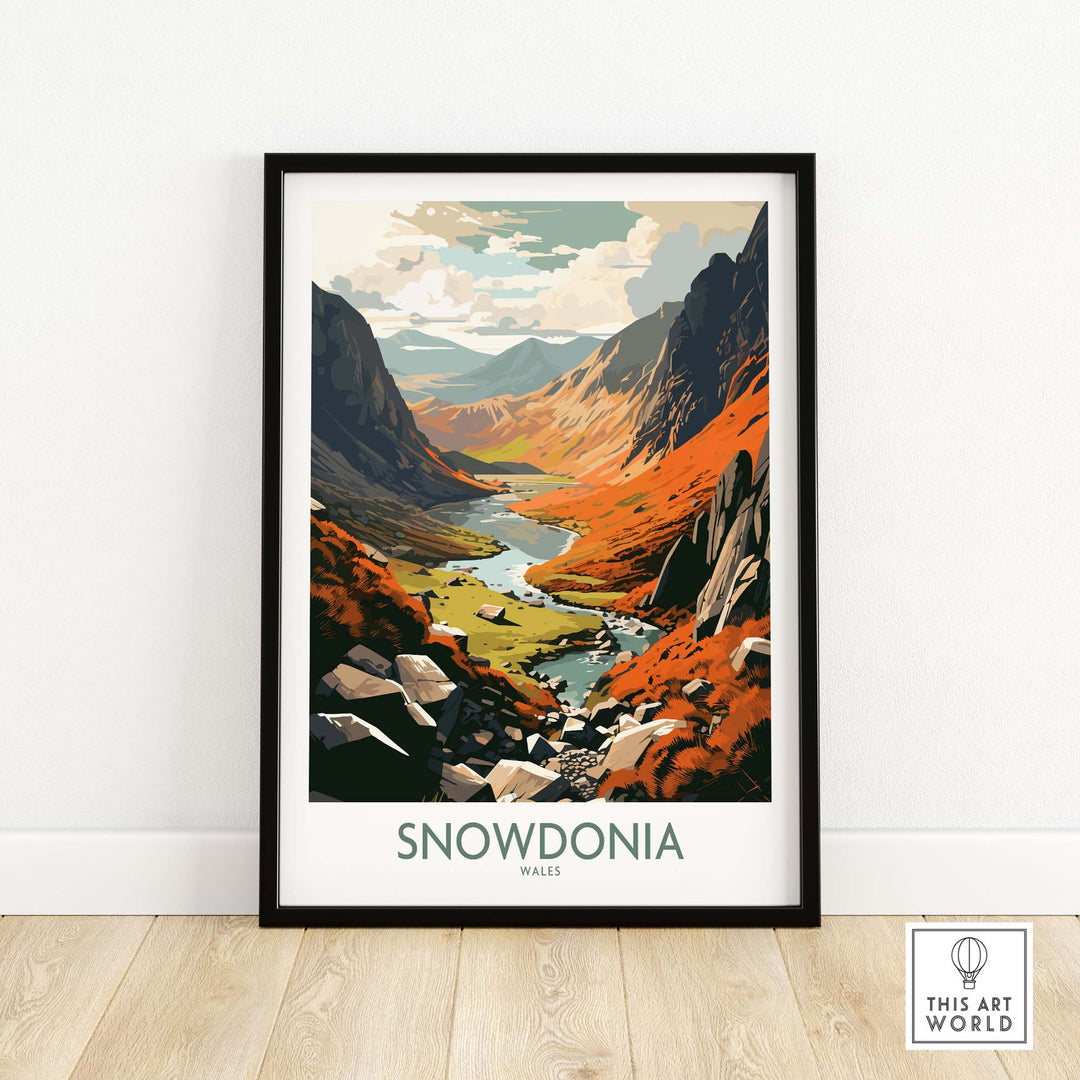 Snowdonia Wales Poster