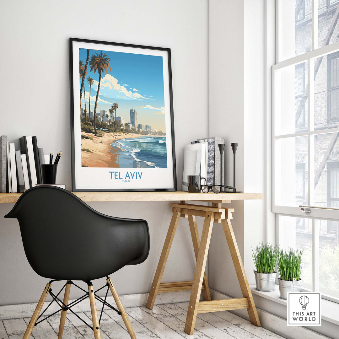 Tel Aviv Art Print