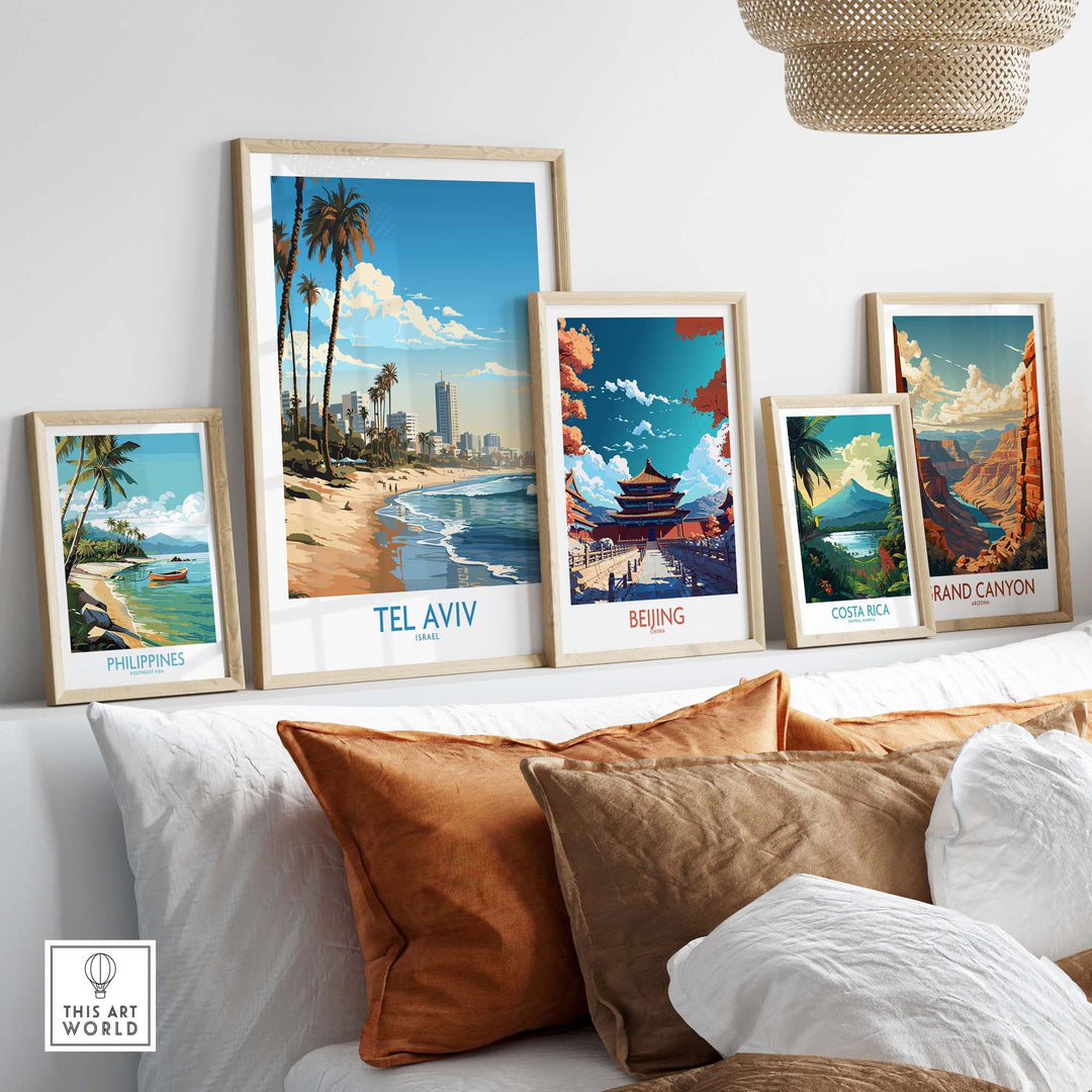 Tel Aviv Art Print