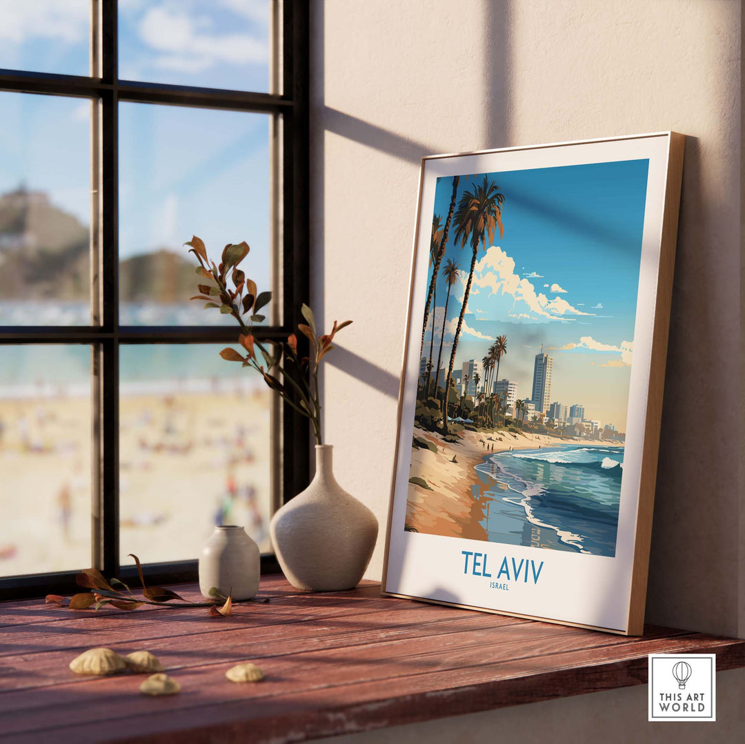 Tel Aviv Art Print
