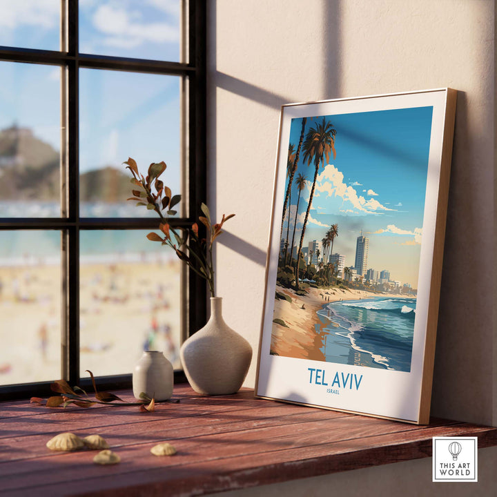 Tel Aviv Art Print