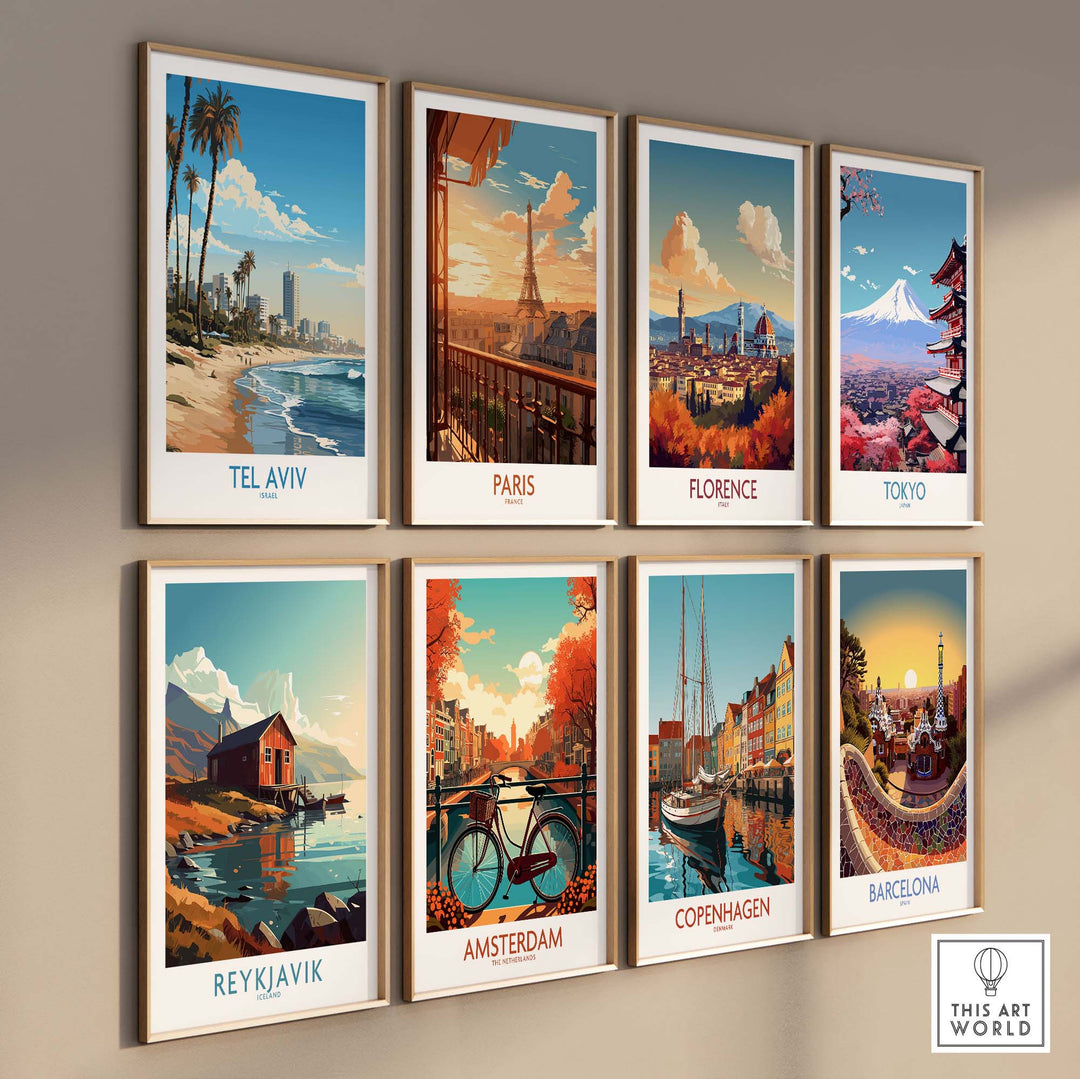 Tel Aviv Art Print