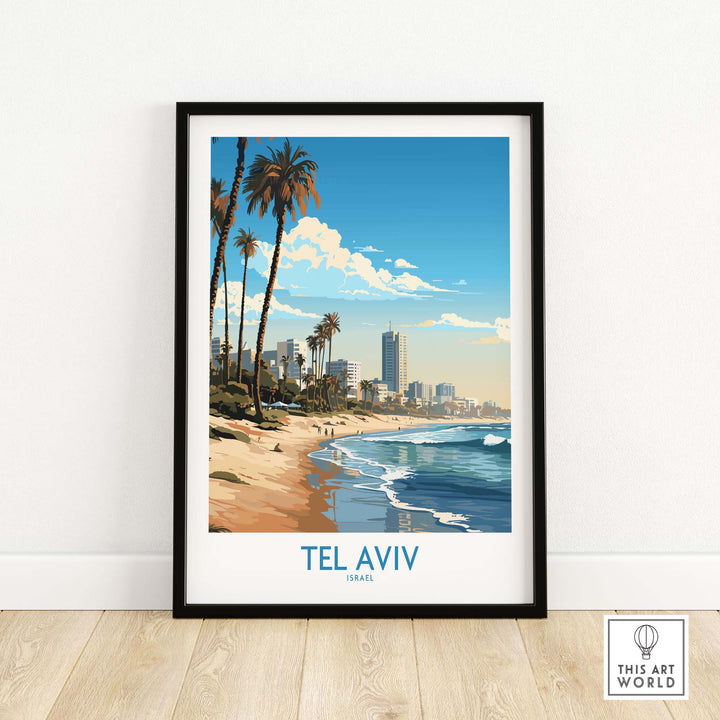 Tel Aviv Art Print
