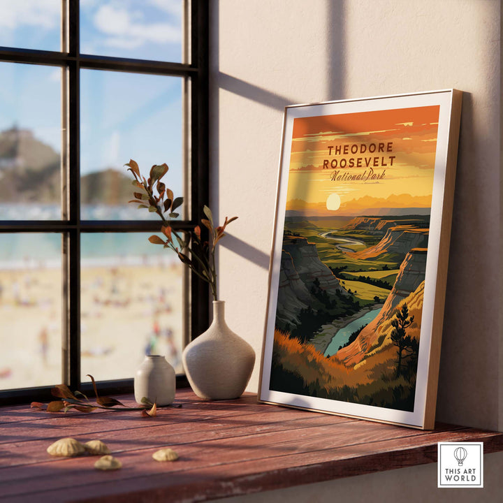 Theodore Roosevelt National Park Art Print
