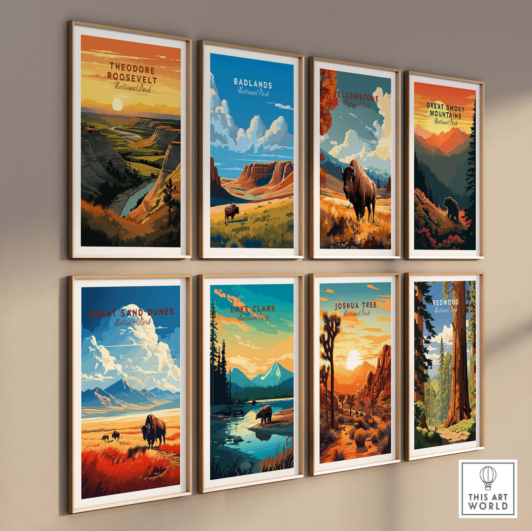 Theodore Roosevelt National Park Art Print