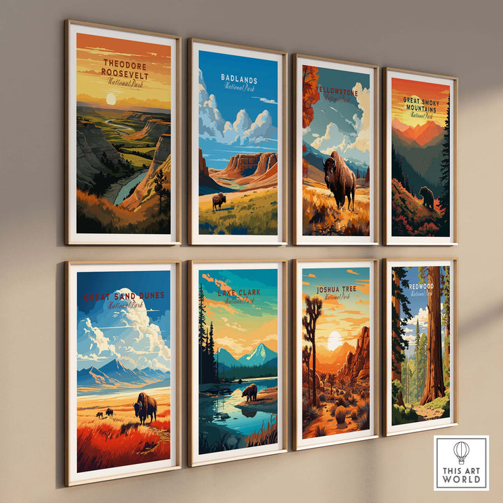 Theodore Roosevelt National Park Art Print