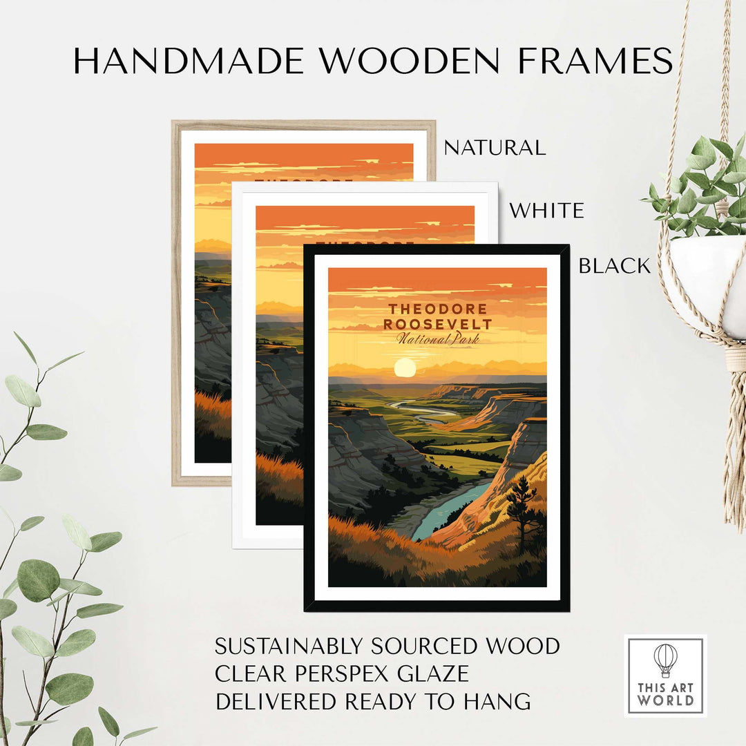 Theodore Roosevelt National Park Art Print