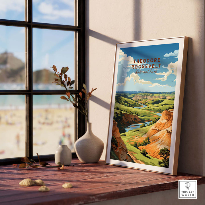 Theodore Roosevelt National Park Poster