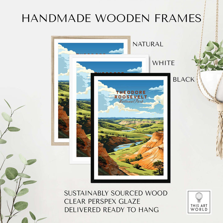 Theodore Roosevelt National Park Poster