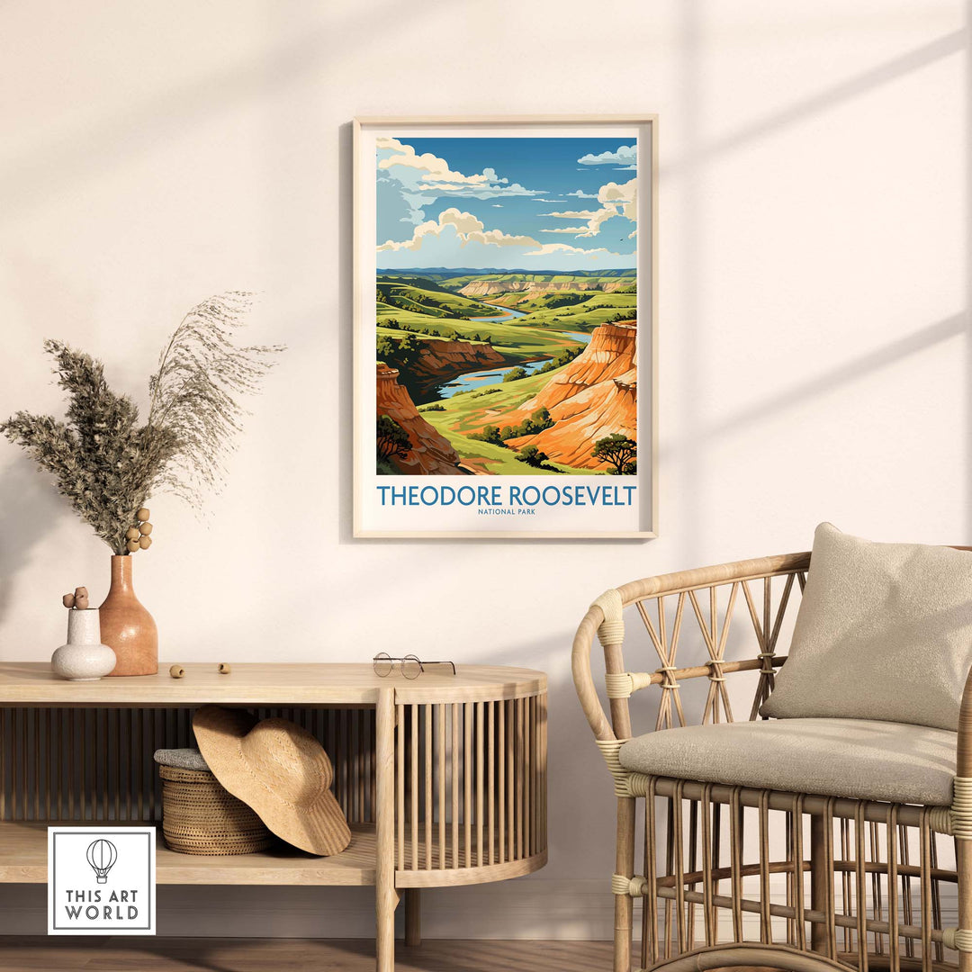 Theodore Roosevelt National Park Print