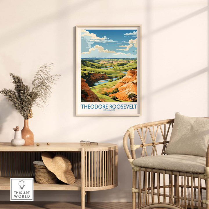 Theodore Roosevelt National Park Print