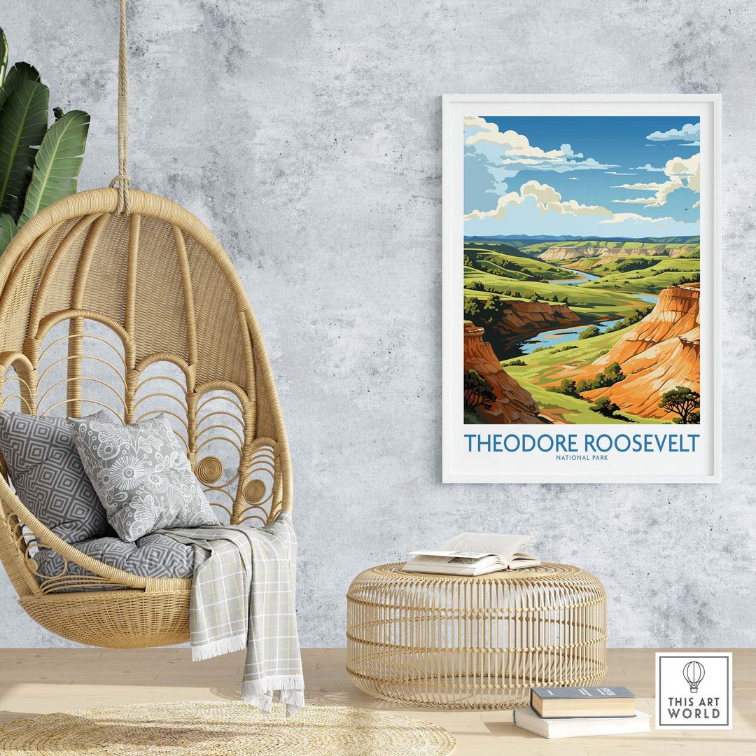 Theodore Roosevelt National Park Print