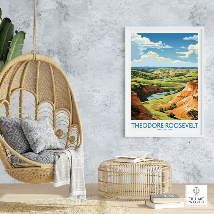 Theodore Roosevelt National Park Print