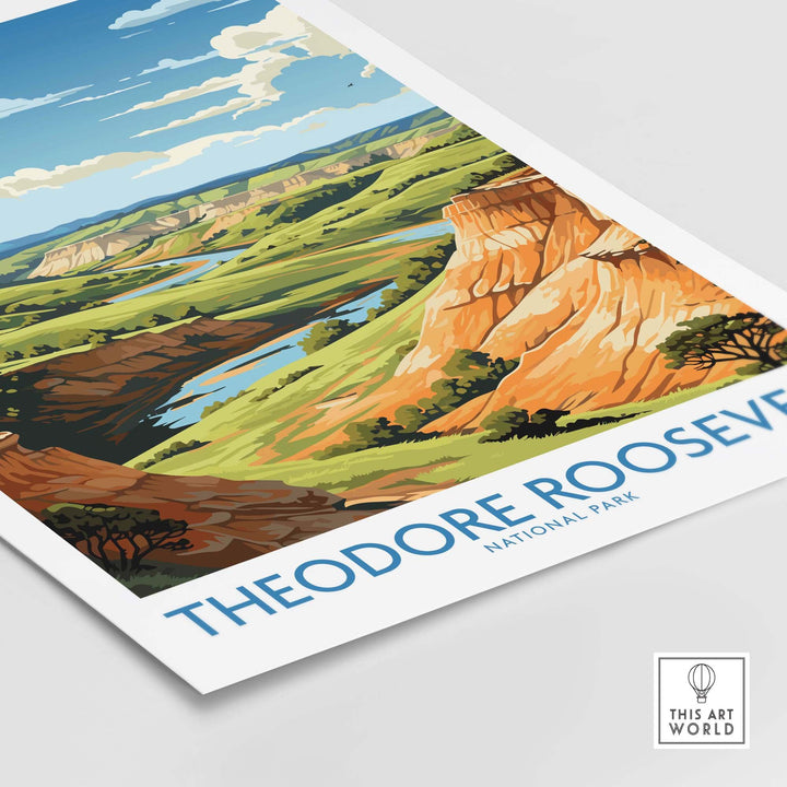 Theodore Roosevelt National Park Print