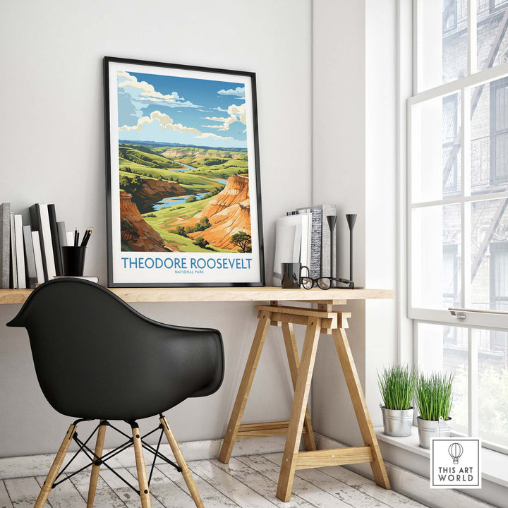 Theodore Roosevelt National Park Print