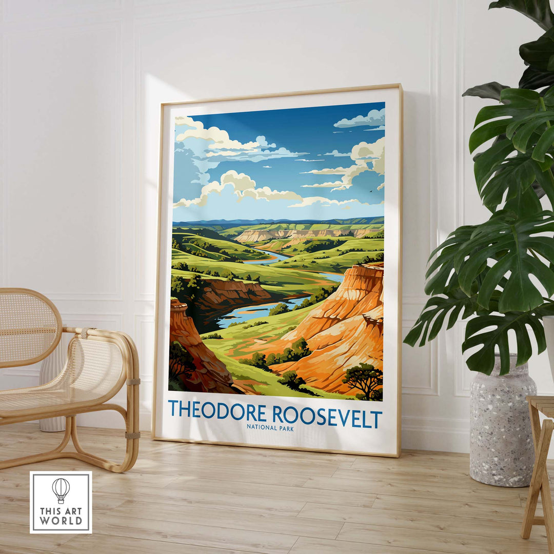 Theodore Roosevelt National Park Print