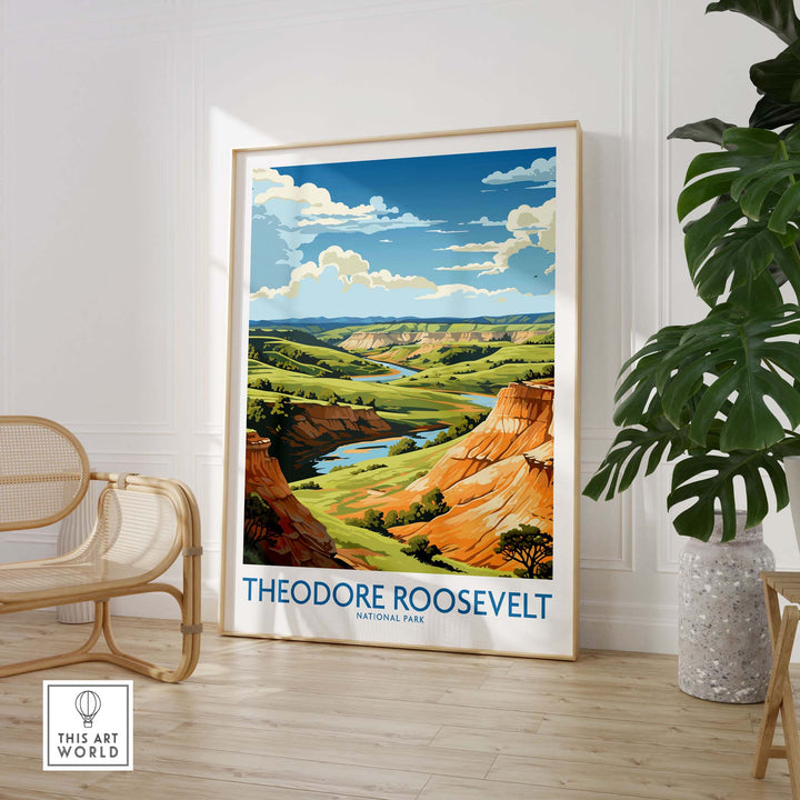 Theodore Roosevelt National Park Print