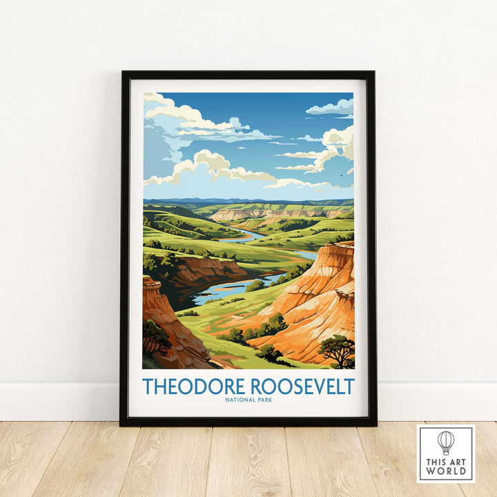 Theodore Roosevelt National Park Print