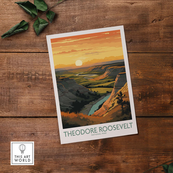 Theodore Roosevelt National Park Wall Art