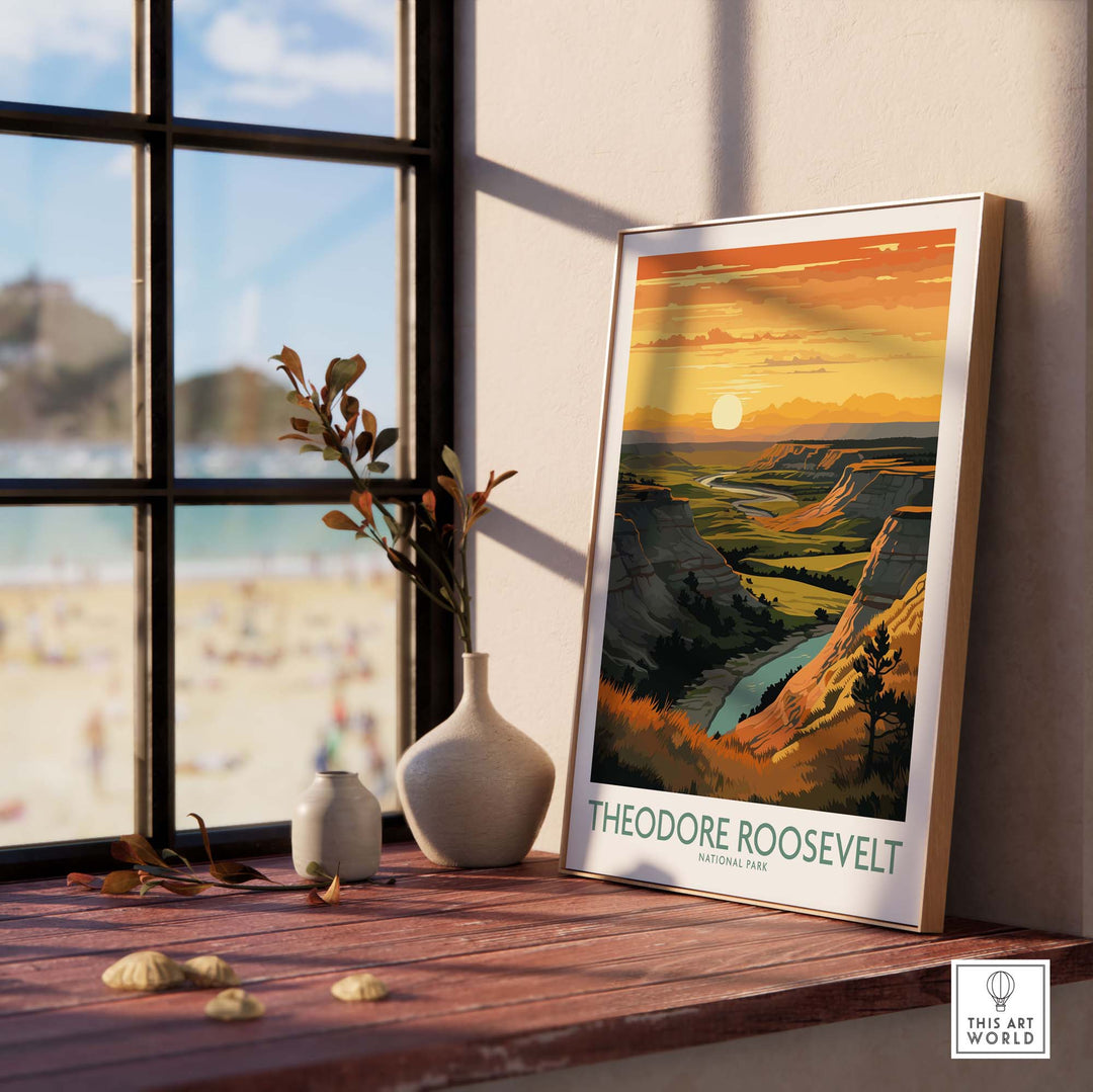 Theodore Roosevelt National Park Wall Art