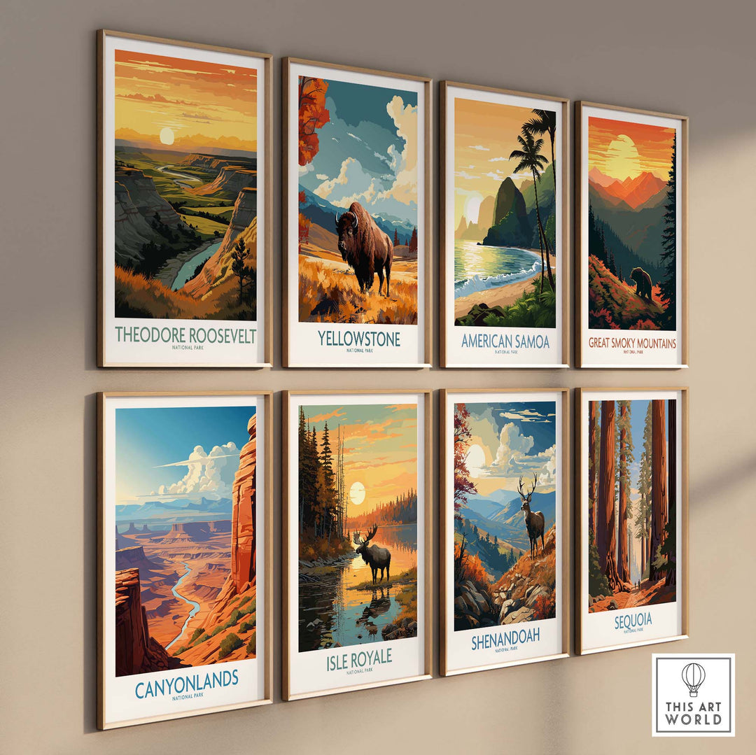 Theodore Roosevelt National Park Wall Art