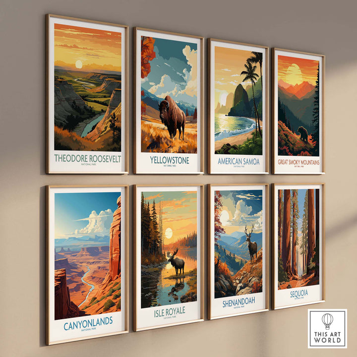 Theodore Roosevelt National Park Wall Art
