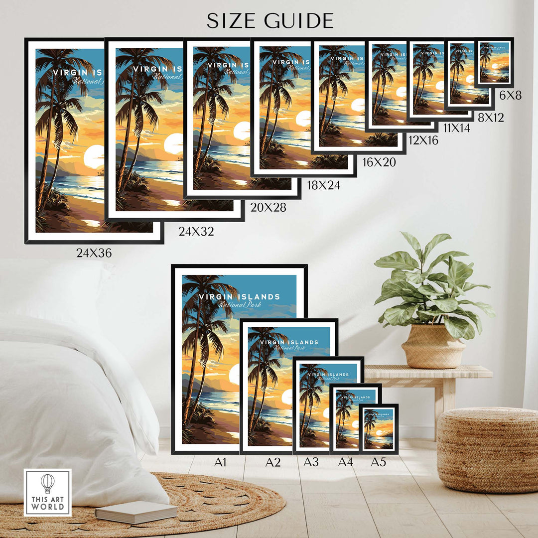 Virgin Islands National Park Art Print