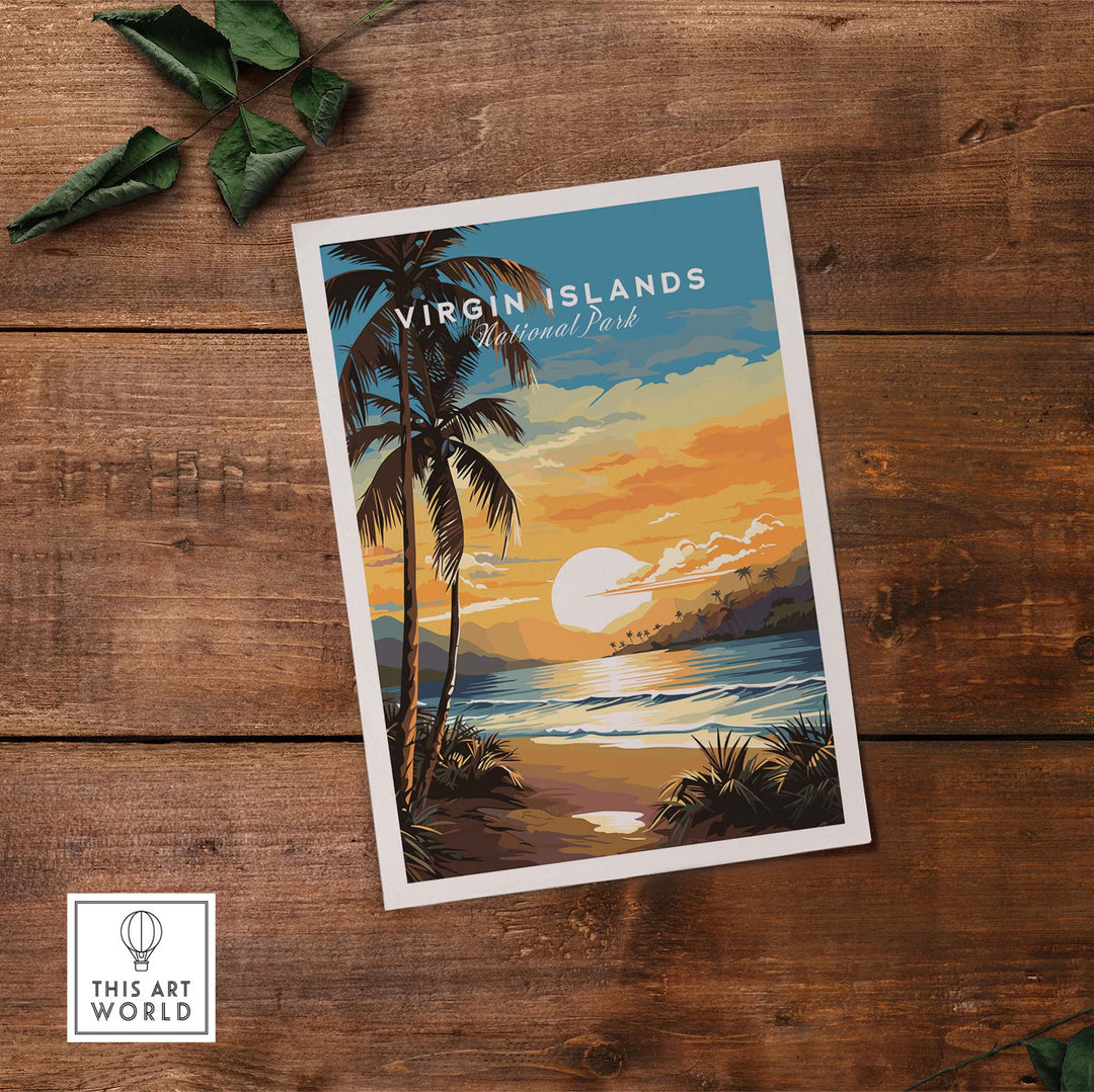 Virgin Islands National Park Art Print