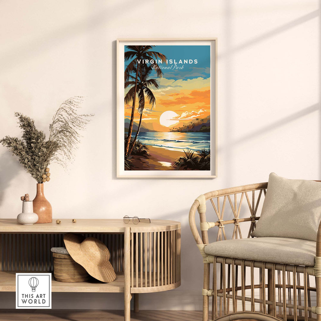 Virgin Islands National Park Art Print