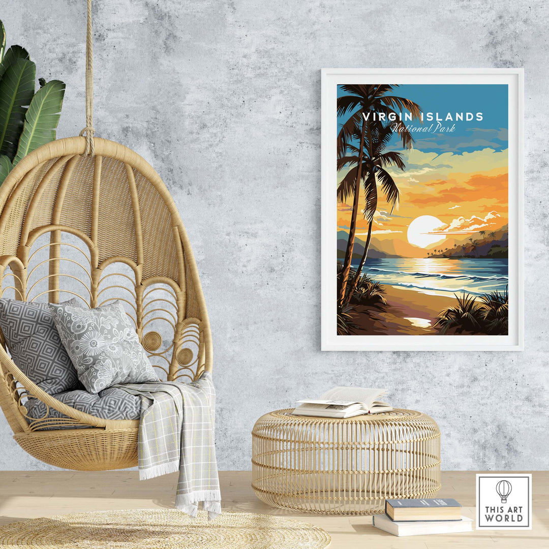 Virgin Islands National Park Art Print